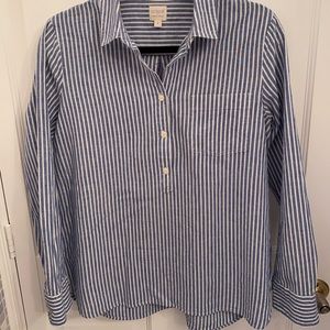 J. Crew Factory striped pull over